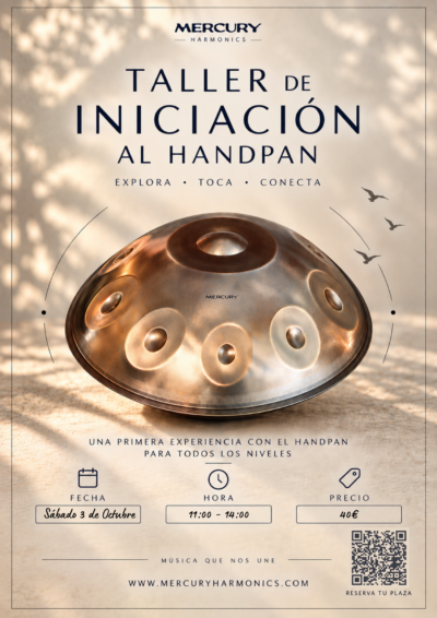 Taller de Iniciación al Handpan (Sábado 3 de Octubre)